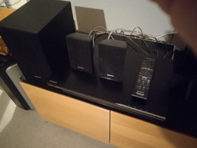 Toimiva 2.1-kanavainen pieni Sony-kotiteatteri, Kotiteatterit ja DVD-laitteet, Viihde-elektroniikka, Lappeenranta, Tori.fi Toimiva 2.1-kanavainen pieni Sony-kotiteatteri, Kotiteatterit ja DVD-laitteet, Viihde-elektroniikka, Lappeenranta, Tori.fi