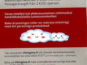 Laivalippu HEL-STO, Matkat, risteilyt ja lentoliput, Matkat ja liput, Vantaa, Tori.fi Laivalippu HEL-STO, Matkat, risteilyt ja lentoliput, Matkat ja liput, Vantaa, Tori.fi