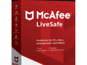 McAfee LiveSafe tietoturva (rajaton määrä laitteit, Muut, Rovaniemi, Tori.fi