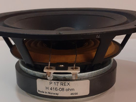 SEAS P17rex, Audio ja musiikkilaitteet, Viihde-elektroniikka, Kokkola, Tori.fi SEAS P17rex, Audio ja musiikkilaitteet, Viihde-elektroniikka, Kokkola, Tori.fi
