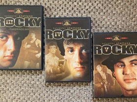 Rocky III-V dvd:t, Elokuvat, Keuruu, Tori.fi