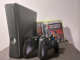 Xbox 360 S (300gb) kaksi ohjainta + kuusi peliä, Pelikonsolit ja pelaaminen, Viihde-elektroniikka, Tuusula, Tori.fi Xbox 360 S (300gb) kaksi ohjainta + kuusi peliä, Pelikonsolit ja pelaaminen, Viihde-elektroniikka, Tuusula, Tori.fi