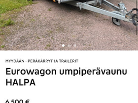 Eurowagon, Peräkärryt ja trailerit, Auton varaosat ja tarvikkeet, Orimattila, Tori.fi Eurowagon, Peräkärryt ja trailerit, Auton varaosat ja tarvikkeet, Orimattila, Tori.fi