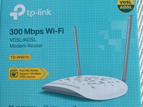 Tp-link adsl2+/vdsl modeemi, Verkkotuotteet, Tietokoneet ja lisälaitteet, Lempäälä, Tori.fi Tp-link adsl2+/vdsl modeemi, Verkkotuotteet, Tietokoneet ja lisälaitteet, Lempäälä, Tori.fi