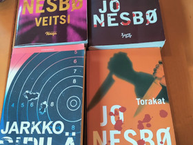 3 x Nesbon dekkari, 1 x Sipilän dekkari, Kaunokirjallisuus, Kirjat ja lehdet, Turku, Tori.fi