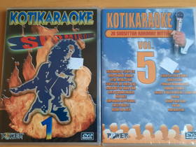 Kotikaraoke dvd:t 2 kpl, Musiikki CD, DVD ja äänitteet, Musiikki ja soittimet, Porvoo, Tori.fi Kotikaraoke dvd:t 2 kpl, Musiikki CD, DVD ja äänitteet, Musiikki ja soittimet, Porvoo, Tori.fi