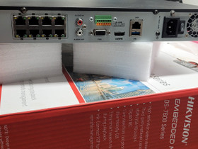 Hikvision ds-7608ni-k2/8p tallennin, Sähkötarvikkeet, Rakennustarvikkeet ja työkalut, Ikaalinen, Tori.fi Hikvision ds-7608ni-k2/8p tallennin, Sähkötarvikkeet, Rakennustarvikkeet ja työkalut, Ikaalinen, Tori.fi