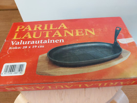 Valurautaparila, Keittiövälineet, Keittiötarvikkeet ja astiat, Raahe, Tori.fi Valurautaparila, Keittiövälineet, Keittiötarvikkeet ja astiat, Raahe, Tori.fi