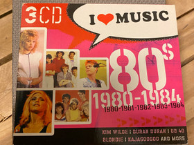 80-luvun hitit 3CD, Musiikki CD, DVD ja äänitteet, Musiikki ja soittimet, Helsinki, Tori.fi