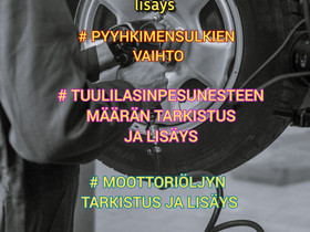 Renkaan vaihto kotipihallasi, Palvelut, Espoo, Tori.fi Renkaan vaihto kotipihallasi, Palvelut, Espoo, Tori.fi
