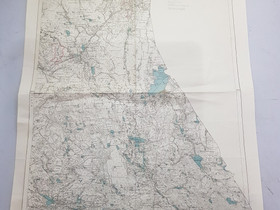 Salla kartta v. 1941, Muu keräily, Keräily, Rovaniemi, Tori.fi Salla kartta v. 1941, Muu keräily, Keräily, Rovaniemi, Tori.fi