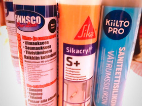 Saumausmassoja ym, Muu rakentaminen ja remontointi, Rakennustarvikkeet ja työkalut, Lempäälä, Tori.fi Saumausmassoja ym, Muu rakentaminen ja remontointi, Rakennustarvikkeet ja työkalut, Lempäälä, Tori.fi