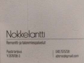 Remontti ja Talonmiespalvelut, Rakennuspalvelut, Kajaani, Tori.fi Remontti ja Talonmiespalvelut, Rakennuspalvelut, Kajaani, Tori.fi