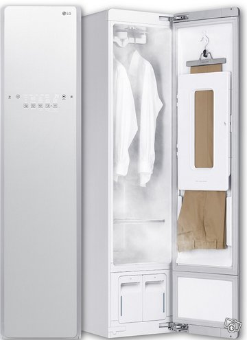LG Styler S3WF hyry-/kuivauskaappi