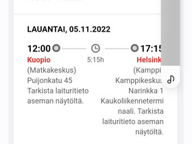 Onnibus liput 2:lle KUO-HKI, Matkat, risteilyt ja lentoliput, Matkat ja liput, Iisalmi, Tori.fi Onnibus liput 2:lle KUO-HKI, Matkat, risteilyt ja lentoliput, Matkat ja liput, Iisalmi, Tori.fi