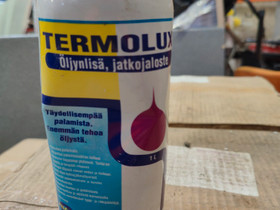 Erä Thermolux polttoöljyn lisäainetta, Liikkeille ja yrityksille, Kouvola, Tori.fi Erä Thermolux polttoöljyn lisäainetta, Liikkeille ja yrityksille, Kouvola, Tori.fi