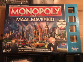 Monopoly maailmaversio, Pelit ja muut harrastukset, Kajaani, Tori.fi Monopoly maailmaversio, Pelit ja muut harrastukset, Kajaani, Tori.fi