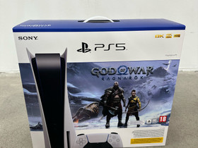 Sony PlayStation 5 (PS5) + God of War: Ragnarök, Pelikonsolit ja pelaaminen, Viihde-elektroniikka, Espoo, Tori.fi