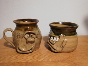 Kaksi mukia - Pretty Ugly Pottery, Astiat, Keräily, Helsinki, Tori.fi Kaksi mukia - Pretty Ugly Pottery, Astiat, Keräily, Helsinki, Tori.fi