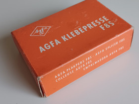 Agfa Klebepresse F8S, Muu valokuvaus, Kamerat ja valokuvaus, Raasepori, Tori.fi Agfa Klebepresse F8S, Muu valokuvaus, Kamerat ja valokuvaus, Raasepori, Tori.fi