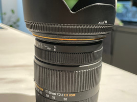 Sigma 17-50mm 1:2.8, Objektiivit, Kamerat ja valokuvaus, Joensuu, Tori.fi Sigma 17-50mm 1:2.8, Objektiivit, Kamerat ja valokuvaus, Joensuu, Tori.fi