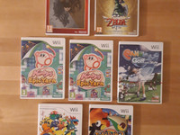 Wii-pelejä (20-80e/kpl)