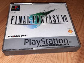 Final Fantasy VII / 7, Pelikonsolit ja pelaaminen, Viihde-elektroniikka, Kuhmo, Tori.fi Final Fantasy VII / 7, Pelikonsolit ja pelaaminen, Viihde-elektroniikka, Kuhmo, Tori.fi
