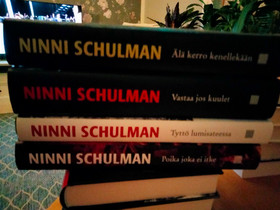 Ninni Schulmanin kirjat, Kaunokirjallisuus, Kirjat ja lehdet, Tornio, Tori.fi Ninni Schulmanin kirjat, Kaunokirjallisuus, Kirjat ja lehdet, Tornio, Tori.fi
