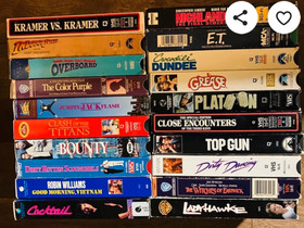 VHS movies, English, Elokuvat, Jomala, Tori.fi