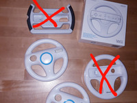 Wii ratteja (10-12e/kpl)