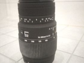 Sigma 70-300mm f/4-5.6 DG Macro Canon, Objektiivit, Kamerat ja valokuvaus, Kontiolahti, Tori.fi