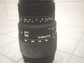 Sigma 70-300mm f/4-5.6 DG Macro Canon, Objektiivit, Kamerat ja valokuvaus, Kontiolahti, Tori.fi Sigma 70-300mm f/4-5.6 DG Macro Canon, Objektiivit, Kamerat ja valokuvaus, Kontiolahti, Tori.fi