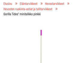 Minitalikko, Muut hevostarvikkeet, Hevoset ja hevosurheilu, Lieksa, Tori.fi Minitalikko, Muut hevostarvikkeet, Hevoset ja hevosurheilu, Lieksa, Tori.fi