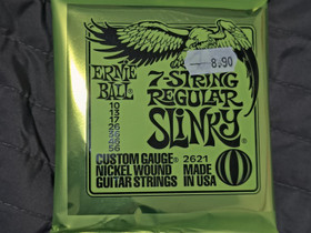 Ernie Ball 7-String, sähkökitaran kielet, Kitarat, bassot ja vahvistimet, Musiikki ja soittimet, Kuopio, Tori.fi Ernie Ball 7-String, sähkökitaran kielet, Kitarat, bassot ja vahvistimet, Musiikki ja soittimet, Kuopio, Tori.fi