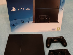 PS4 500GB ja 2 ohjainta "Varattu", Pelikonsolit ja pelaaminen, Viihde-elektroniikka, Laihia, Tori.fi PS4 500GB ja 2 ohjainta "Varattu", Pelikonsolit ja pelaaminen, Viihde-elektroniikka, Laihia, Tori.fi
