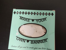 Diy banneri setti, Muut lastentarvikkeet, Lastentarvikkeet ja lelut, Hämeenlinna, Tori.fi Diy banneri setti, Muut lastentarvikkeet, Lastentarvikkeet ja lelut, Hämeenlinna, Tori.fi