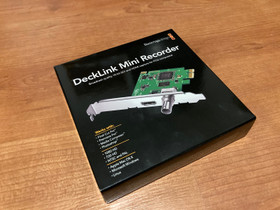 Blackmagic Design DeckLink Mini Recorder, Muu tietotekniikka, Tietokoneet ja lisälaitteet, Alajärvi, Tori.fi Blackmagic Design DeckLink Mini Recorder, Muu tietotekniikka, Tietokoneet ja lisälaitteet, Alajärvi, Tori.fi
