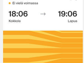 Kokkola - Lapua tänään LA 26.11., Matkat, risteilyt ja lentoliput, Matkat ja liput, Lapua, Tori.fi Kokkola - Lapua tänään LA 26.11., Matkat, risteilyt ja lentoliput, Matkat ja liput, Lapua, Tori.fi