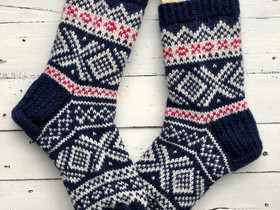 Käsinneulotut Fair Isle villasukat, koko 38-39, Käsityöt, Espoo, Tori.fi Käsinneulotut Fair Isle villasukat, koko 38-39, Käsityöt, Espoo, Tori.fi