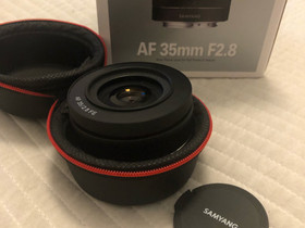 Samyang 35mm f/2.8 (Sony FE) -laajakulmaobjektiivi, Objektiivit, Kamerat ja valokuvaus, Varkaus, Tori.fi Samyang 35mm f/2.8 (Sony FE) -laajakulmaobjektiivi, Objektiivit, Kamerat ja valokuvaus, Varkaus, Tori.fi