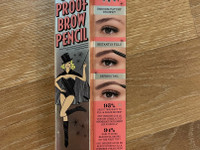 Benefit goof proof brow pencil UUSI