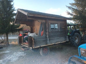 Hirsimökki lavetilla vaikka saunaksi, Muu piha ja puutarha, Piha ja puutarha, Alavus, Tori.fi Hirsimökki lavetilla vaikka saunaksi, Muu piha ja puutarha, Piha ja puutarha, Alavus, Tori.fi