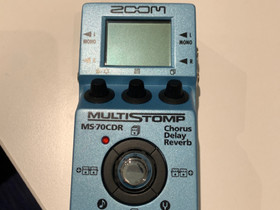 Zoom Multi Stomp MS-70, Muu musiikki ja soittimet, Musiikki ja soittimet, Kirkkonummi, Tori.fi