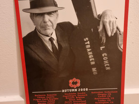 Leonard Cohen keikkajuliste (pahvi), Muu musiikki ja soittimet, Musiikki ja soittimet, Helsinki, Tori.fi Leonard Cohen keikkajuliste (pahvi), Muu musiikki ja soittimet, Musiikki ja soittimet, Helsinki, Tori.fi