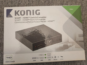 König Scart to HDMI -muunnin boxi, Muu viihde-elektroniikka, Viihde-elektroniikka, Heinola, Tori.fi