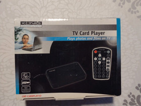 König mediatoistin/tv card player, Muu viihde-elektroniikka, Viihde-elektroniikka, Äänekoski, Tori.fi König mediatoistin/tv card player, Muu viihde-elektroniikka, Viihde-elektroniikka, Äänekoski, Tori.fi
