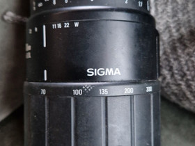 Sigma 70-300, Objektiivit, Kamerat ja valokuvaus, Sysmä, Tori.fi Sigma 70-300, Objektiivit, Kamerat ja valokuvaus, Sysmä, Tori.fi