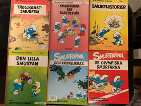 6 st Smurfernas äventyr, Sarjakuvat, Kirjat ja lehdet, Kokkola, Tori.fi 6 st Smurfernas äventyr, Sarjakuvat, Kirjat ja lehdet, Kokkola, Tori.fi