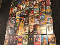 VHS-kasetteja