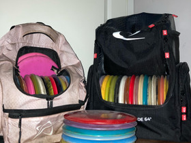 Kiekkoja ja reppu, Frisbeegolf, Urheilu ja ulkoilu, Loimaa, Tori.fi Kiekkoja ja reppu, Frisbeegolf, Urheilu ja ulkoilu, Loimaa, Tori.fi